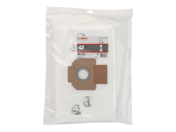 Bosch 2 605 411 229, Pölypussi, Valkoinen, Fleece