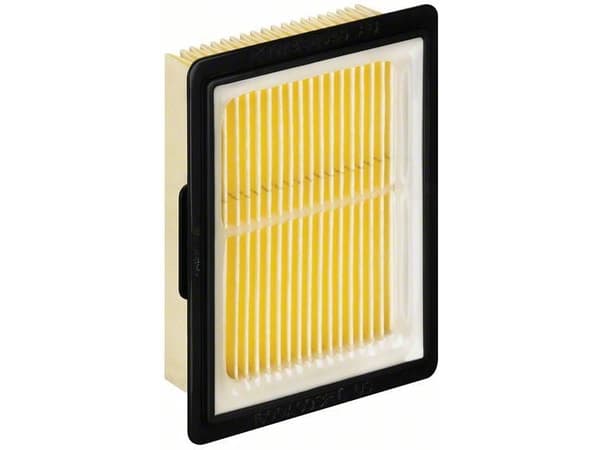 Bosch 2 607 432 046, Suodatin, Musta, Keltainen, Selluloosa, 189,8 cm², 73 mm, 100 mm