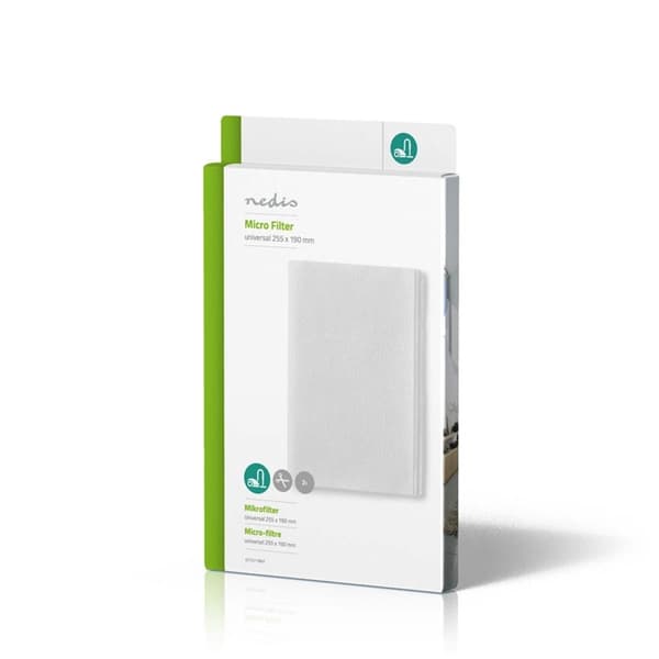 Nedis Støvsuger Micro Filter | Udskiftning til: Universal | Hvid