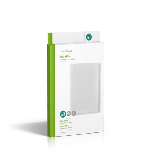 Nedis Støvsuger Micro Filter | Udskiftning til: Universal | Hvid