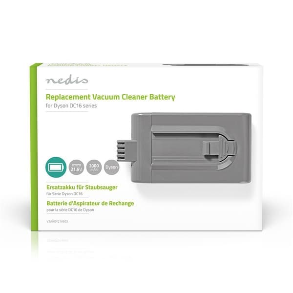 Nedis Dammsugar Batteri | Passande för: Dyson DC16 | Li-Ion | 21.6 V DC | 2000 mAh | 43.2 Wh