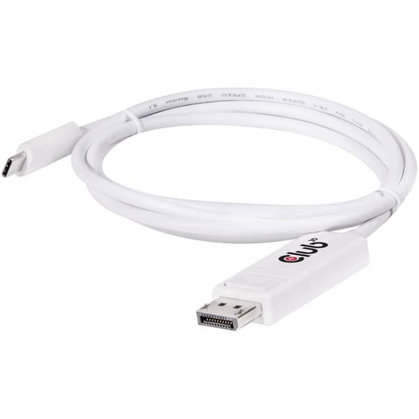 Club 3D USB 3.1 Type C -kaapeli DisplayPortiin 1.2m