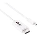Pikkukuva 1 / 3: Club 3D USB 3.1 Type C -kaapeli DisplayPortiin 1.2m