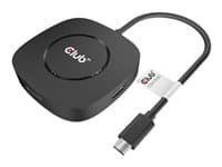 CLUB3D USB TYPE C 3.2 GEN1 MULTISTREAM TRANSPORT MST HUB DISPLAY PORT 1.4 TRIPLE
