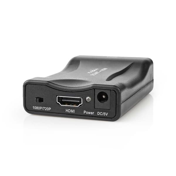Nedis HDMI ™ Converter | SCART Hun | HDMI™ Output | 1-vejs | 1080p | 1.2 Gbps | ABS | Sort