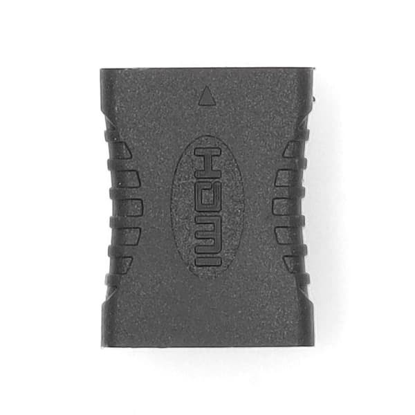 Nedis HDMI™ Adapter | HDMI ™ -udgang | HDMI ™ -udgang | Guldplateret | Lige | PVC | Antracit | 1 stk. | Box