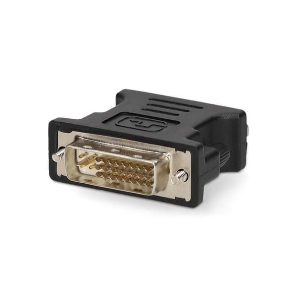 Nedis DVI-adapter | DVI-I 24+5-Pin Han | VGA Hun 15p | Nikkel belagt | Rett | PVC | Sort | Boks