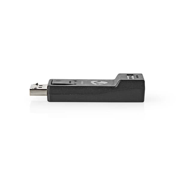 Nedis DisplayPort adapter | DisplayPort Han | HDMI ™ -udgang | 1080p@60Hz | Nikkelplateret | Lige | Runde | ABS | ABS | Sort | Box