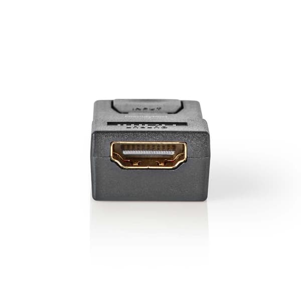 Nedis DisplayPort adapter | DisplayPort Han | HDMI ™ -udgang | 1080p@60Hz | Nikkelplateret | Lige | Runde | ABS | ABS | Sort | Box