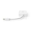 Pikkukuva 5 / 10: Nedis DisplayPort-sovitin | Mini DisplayPort Uros | DVI-D 24+1-Pin Naaras / HDMI™ Ulostulo / VGA Naaras | 4K@60Hz | Niklattu | Vaihdettava | 0.20 m |