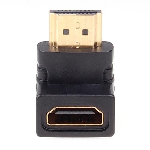 Adapter, HDMI hona till vinklad HDMI hane