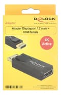 Miniatyrbillede 3 af 3: DeLOCK Videoadapter DisplayPort / HDMI Sort