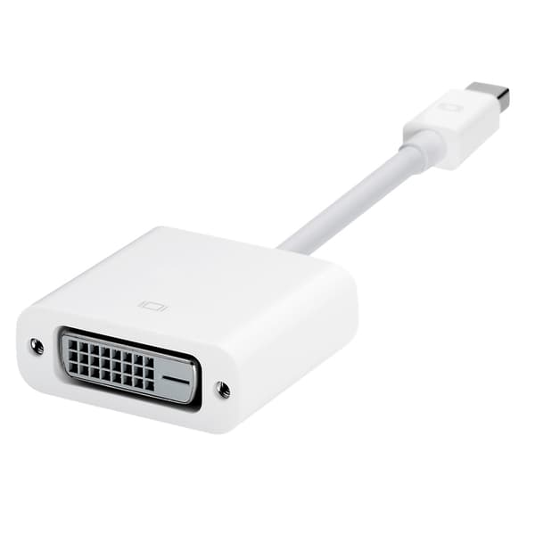 Apple Mini DP til DVI-adapter, hvid