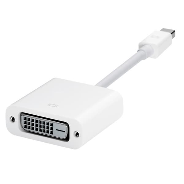 Apple Mini DP til DVI-adapter, hvid