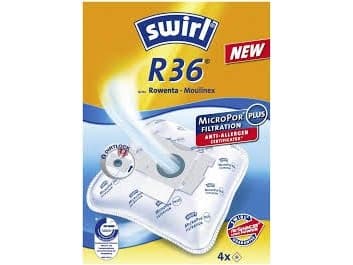 Swirl R 36, Dammpåse, Vit, 4 styck