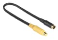 Miniatyrbilde 1 av 2: Hama Adapter S-VHS-RCA Hane-Hona Svart 0.2m