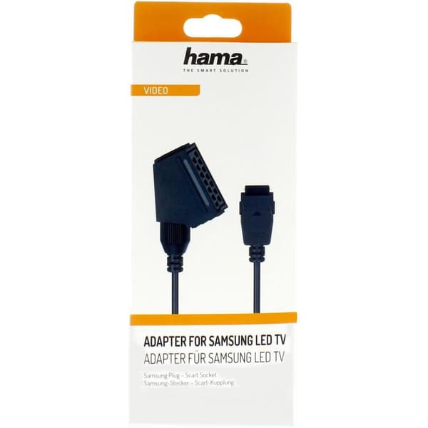 Hama Adapter Samsung-Scart Hane-Hona Svart