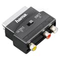 Miniatyrbillede 2 af 4: Hama Adapter 3xRCA-Scart Hona-Hane I/O Svart