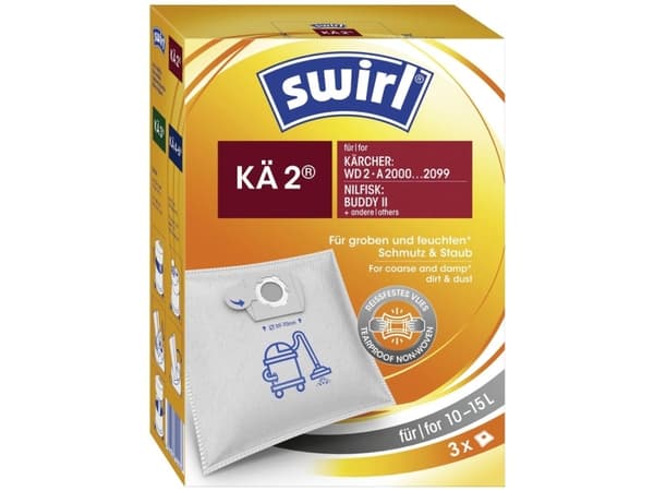 Melitta SDA støvpose våt/tørr for Kärcher/Nilfisk KÄ 2 (VE3) (224067)
