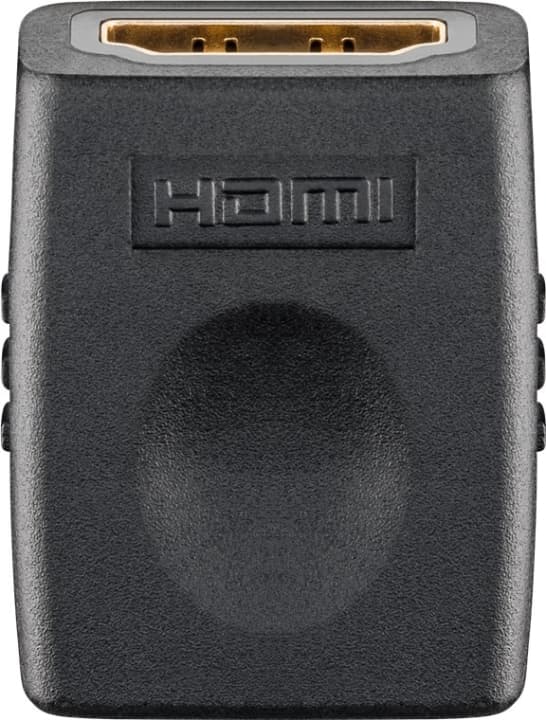 Goobay HDMI™-adapter, koppling, guldpläterad, 8K @ 60 Hz HDMI™-uttag (typ A) > HDMI™-uttag (typ A)