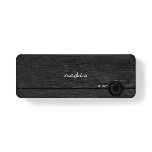 Nedis HDMI ™ Omvandlare | USB-C™ Hona / 2x HDMI™ Ingång / 4x USB A Female | 1x HDMI™ utgång | Envägs | 4K@60Hz | 18 Gbps | ABS | Antracit