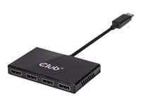 Club 3D MST Hub 1x DisplayPort -&gt; 4x DisplayPort