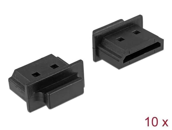 DeLOCK Dust Cover for HDMI-A female with grip 10 pieces black
