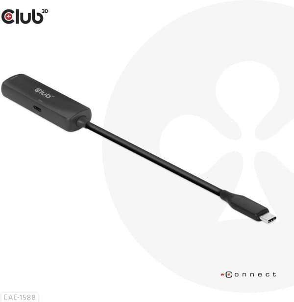 Club 3D CAC-1588 Type C - HDMI 2.1 PD 100W aktiv adapter, 4K120 Hz - 8K60Hz