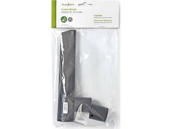 Nedis VCBR110NOVAR, Universal, Munstycke, Svart, Plast, 3,5 cm, 220 mm