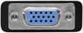 Miniatyrbild 4 av 4: Goobay Analog DVI-I/VGA-adapter, Guldpläterad DVI-I plug Dual Link (24 + 5 stift) > VGA-uttag (15-pin)