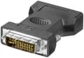 Miniatyrbild 2 av 4: Goobay Analog DVI-I/VGA-adapter, Guldpläterad DVI-I plug Dual Link (24 + 5 stift) > VGA-uttag (15-pin)