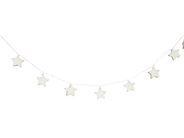 HQ HQLEDSLSTAR, Valkoinen, Silitysrauta, Tunnelma, Makuuhuone, Olohuone, 10 lamppua, Ei vaihdettavissa oleva hehkulamppu