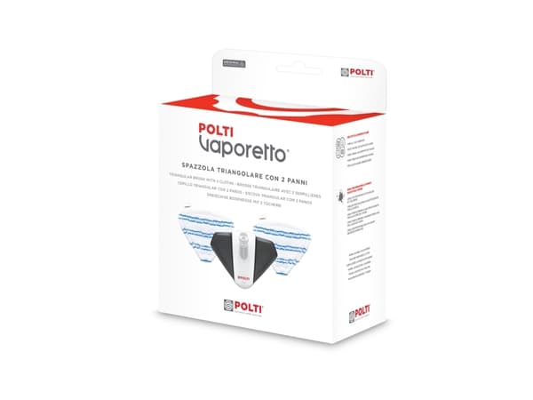 Polti PAEU0400, Stoffputer, Sort, Hvit, Akryl, Mikrofiber, Polyamid, Polyester, SV660 / SV650 / SV620 / SV610, 160 mm, 79 mm