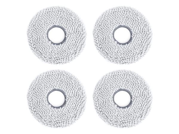 Ecovacs DWP020022 Runde, vaskbare gulvputer – 4-pakning