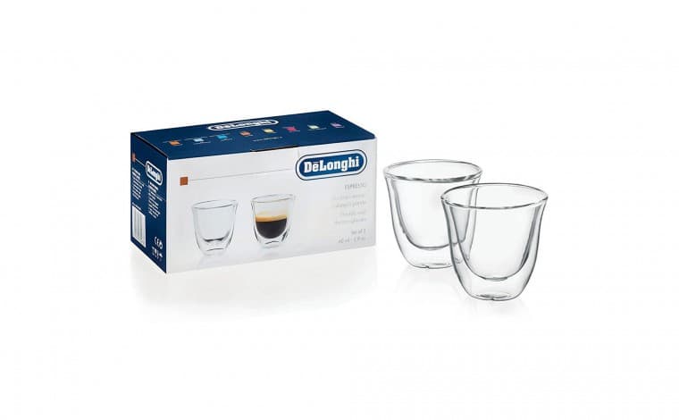 De'Longhi Espresso glas 60ml, set 2-pack
