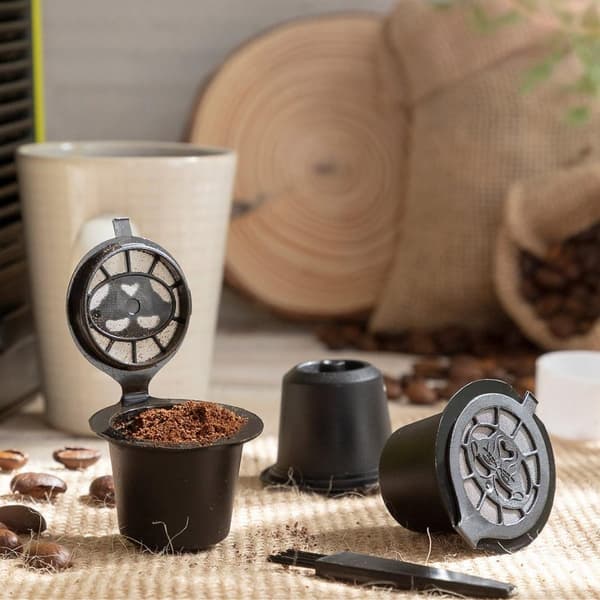 3x Återanvändbara Kaffekapslar