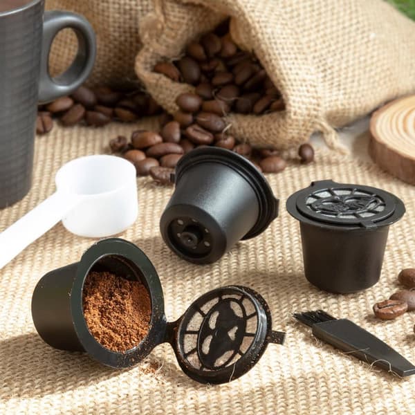 3x Återanvändbara Kaffekapslar