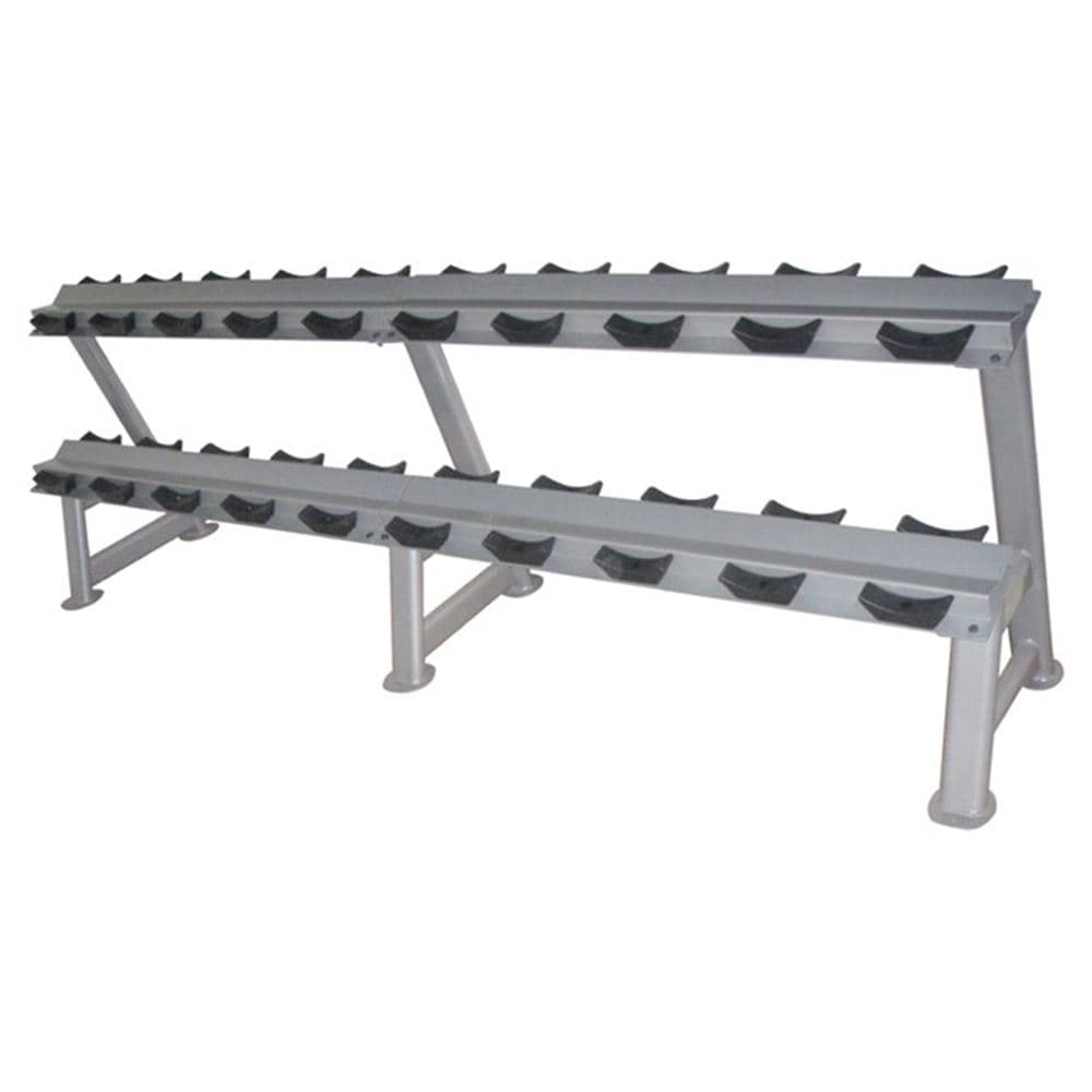 TITAN LIFE Dumbbell Rack. 10 Set/20 Pcs./2 layer