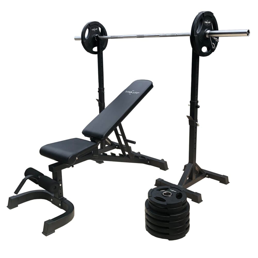 TITAN LIFE Weight Set 100 Kg. Garage Gym