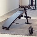 Miniatyrbillede 4 af 11: Træningsbænk Cuttler 129x55x70cm - sort
