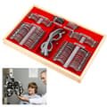 Miniatyrbild 2 av 5: Oftalmisk provlinsuppsättning, komplett 104-delars samling, hållbar aluminiumväska.