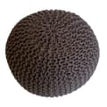 Miniatyrbild 3 av 5: Golvkudde Stickad pall pouf set h 37 cm stickning kudde hållbar