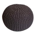 Miniatyrbild 2 av 5: Golvkudde Stickad pall pouf set h 37 cm stickning kudde hållbar