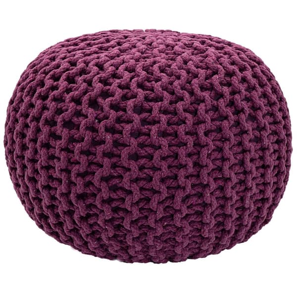 Sittpall pouf Knitting Stool sittplatser golv kudde