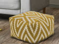 Miniatyrbild 1 av 5: Seat Dice Foot Palls Seat Pall POUF Gul