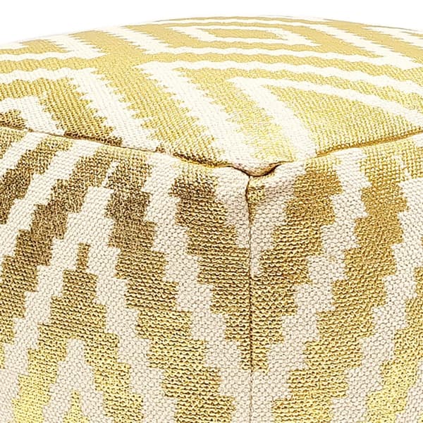Seat Dice Foot Palls 55x37x55 CM POUF Gul