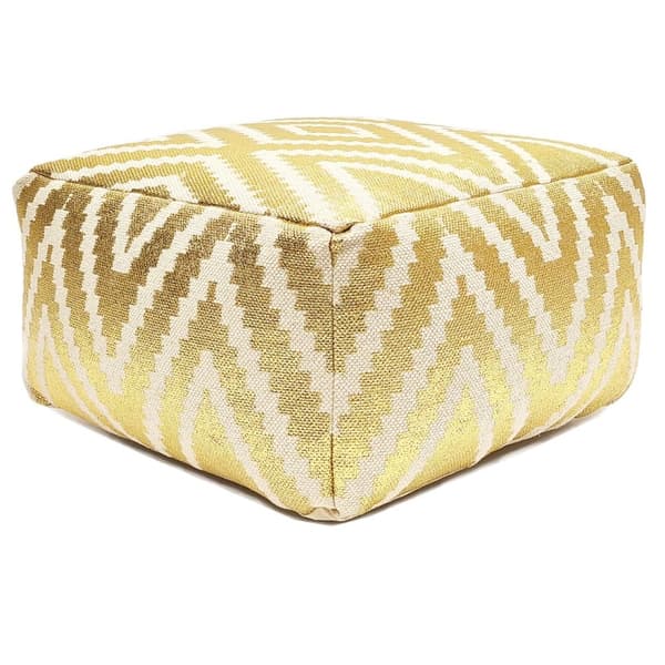Seat Dice Foot Palls 55x37x55 CM POUF Gul