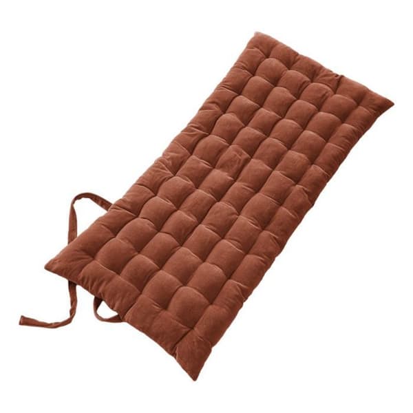 Golvmadrass 60 x 120 cm "César" Cotton Velvet - César Terracotta