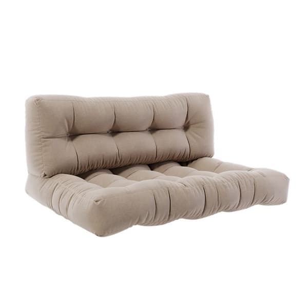 Vicco set av sandflake sittdyna och ryggdynor
