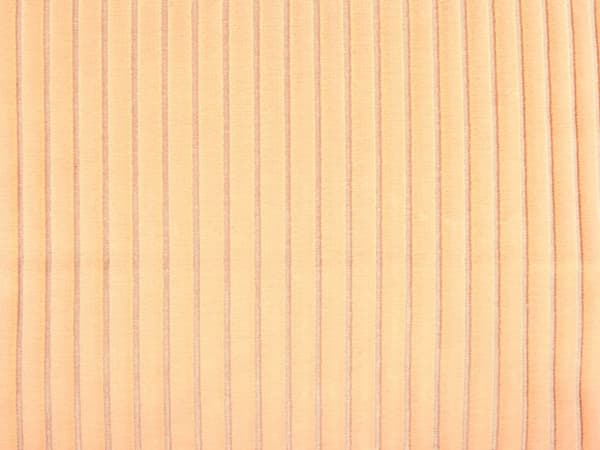 Golvdyna Persikorosa Bomull 55 x 55 x 20 cm Fyrkantig Tyg Sammet Struktur Ribbad Manchester Sittpuff